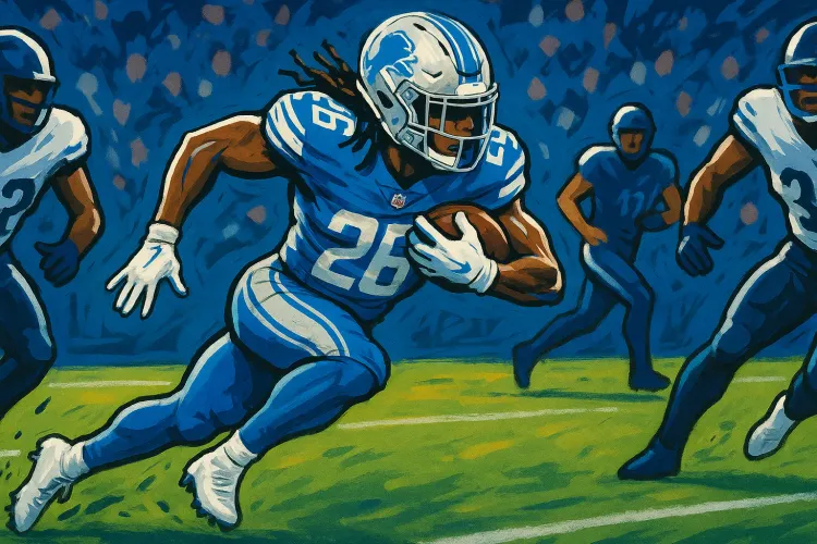 Lions Secure Jahmyr Gibbs as NFL's Top-Paid Running Back