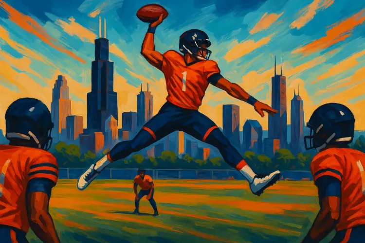 Caleb Williams Channels Michael Jordan's Legacy at Bears Camp