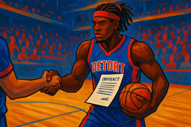 Pistons' Jalen Duren Negotiates Contract Amid Deadline Pressure