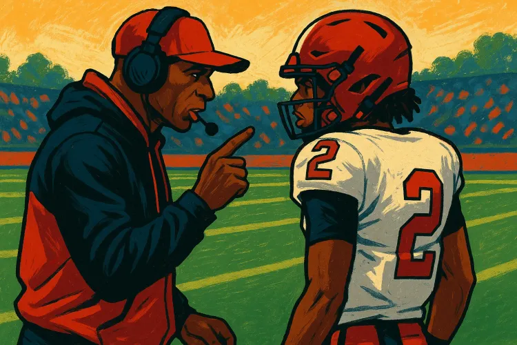 Coach Deion Sanders' Tough Love: A Lesson for Shilo on Life and