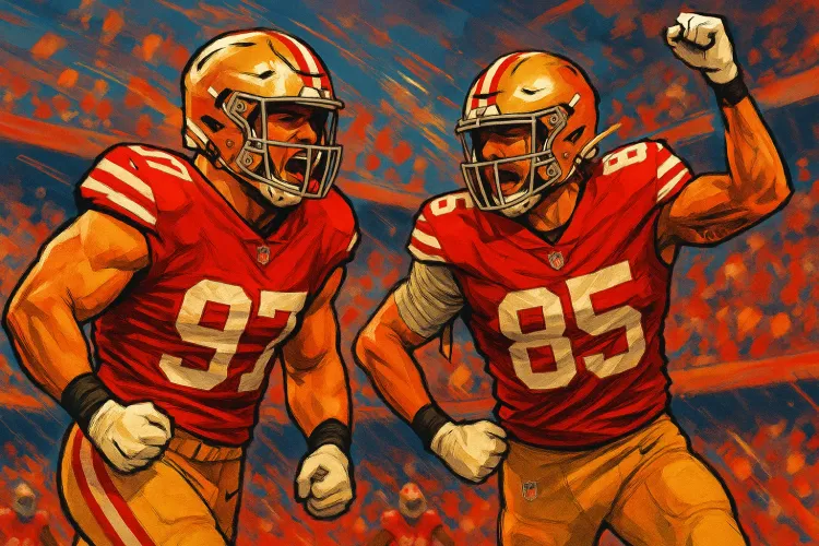 49ers Superstars Bosa and Kittle Poised for Season Opener