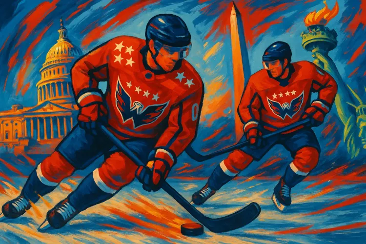 Capitals Unveil Special Jersey for U.S. Semiquincentennial