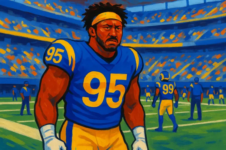 Myles Garrett Struggles in Rams Debut Amid Knee Concerns