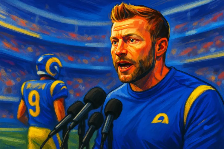 Rams Coach McVay Dismisses Jet Lag Excuses After 27-7 Loss