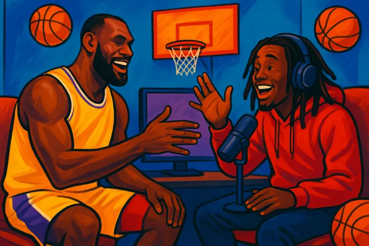 Kai Cenat Praises LeBron James Ahead of New Chapter with Sixers