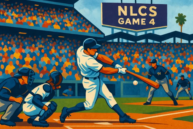 Dodgers Face Elimination in Crucial NLCS Game 4 Against Brewers