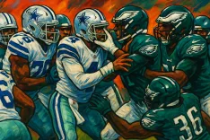 Cowboys and Eagles Renew Rivalry with Heated Scuffle in Season Opener