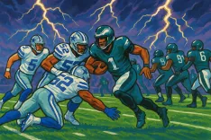 Lightning Halts Intense NFL Season Opener Between Cowboys and Eagles