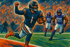 Caleb Williams Sparks Hope for Bears with Career-First Touchdown Against Vikings