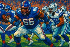 James Hudson's Troubling First Half Forces Giants to Bench Offensive Tackle Against Cowboys