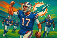 Bills Clinch Narrow Victory Over Dolphins as Josh Allen Shatters Touchdown Record