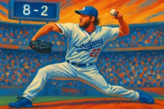 Kershaw Struggles in Postseason Debut as Dodgers Fall to Phillies 8-2