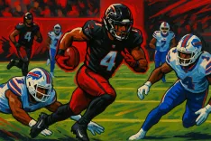 Bijan Robinson's Dazzling 81-Yard Run Shines Bright in Falcons' Win Over Bills