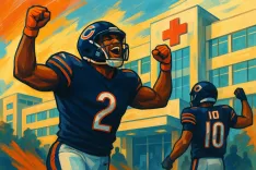 Chicago Bears' DJ Moore Hospitalized After Narrow Victory Over Commanders