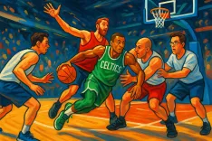 Celtics Coach Joe Mazzulla Challenges Local Media to Fun Pickup Game