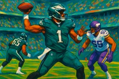 Jalen Hurts Shines as Eagles Edge Vikings 28-22 in Thrilling Showdown