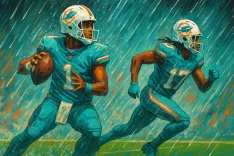 Dolphins' Tua Tagovailoa Struggles to Connect with Waddle in Loss to Browns