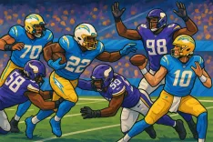 Chargers Showcase Dominance Over Vikings in Week 8 Showdown