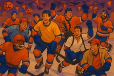 Seattle Kraken Enjoy an Epic Halloween as Adam Sandler Joins Their Costume Bash