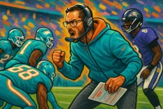 Dolphins Head Coach Mike McDaniel's Job Status Uncertain Ahead of Ravens Showdown