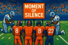 Denver Broncos & Dallas Stars Honor Late NFL Player Marshawn Kneeland with Moments of Silence