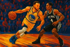 Stephen Curry Shines in Warriors' Thrilling Win Over Spurs in NBA Cup Action