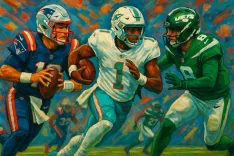 Patriots Shine as Jets Struggle: NFL Recap Highlights Team Dynamics at the Season's Halfway Mark