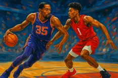 Kevin Durant Shines as Rockets' Star Thompson Breaks 30-Point Barrier