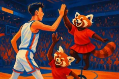 Chet Holmgren Celebrates Red Panda's Timeless Talent After Thunder's Win
