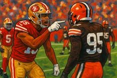 Jauan Jennings Stands by His Trash Talk Amid Controversy with Browns' Shelby Harris