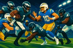 Chargers Edge Eagles in Overtime Thriller Amid Offensive Woes