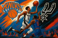 Knicks Gear Up for NBA Cup Final Showdown Against Spurs: A Wembanyama Rematch