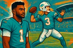 Tua Tagovailoa Takes Bench Decision in Stride as Dolphins Face Future Uncertainty