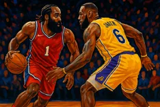 Harden Celebrates Triumph Over Lakers, Hails LeBron's Unmatched Scoring Record