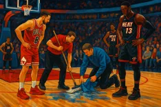 Bulls vs. Heat Game Postponed Due to Moisture on Court