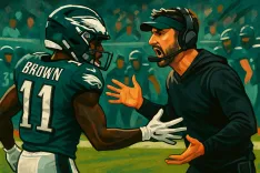 Tensions Rise on Eagles Sideline as A.J. Brown and Sirianni Clash