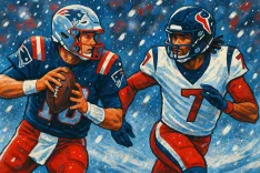 Patriots Survive Sloppy Battle Against Texans in AFC Showdown