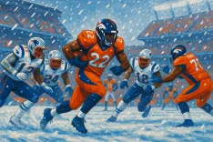 Snowy Conditions Impact AFC Championship: Patriots vs. Broncos