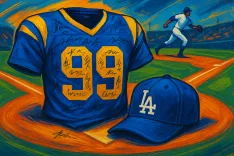 Dodgers' Alex Vesia Receives Heartfelt Support from Rams After