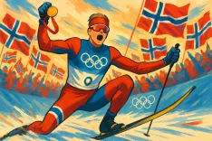 Klaebo Ties Olympic Record Amid Norwegian Medal Surge