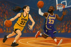 Caitlin Clark Responds to LeBron's Diet Changes with Humor