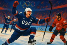 Jack Hughes Leads Team USA to Overtime Victory Over Canada