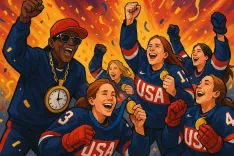 Flavor Flav to Host Celebration for US Women's Hockey Gold