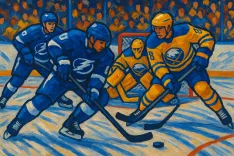 Sabres Edge Lightning in 15-Goal Thrilla with Late Drama