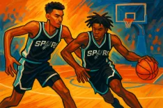 Wembanyama Cheers Castle's Fall to Spurs in 2024 NBA Draft