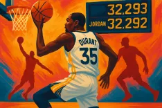 Durant Lauds Jordan Ahead of Potential Milestone in Scoring