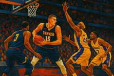 Nuggets Surge Past Lakers Amid Tight Playoff Race in NBA