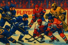 NHL Playoff Races Heat Up with Divisions Still Wide Open