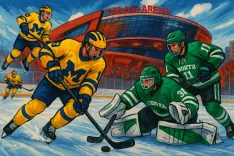 NCAA Hockey's Frozen Four: Michigan Eyeing Another Championship