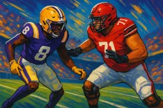 LSU's Delane and Utah's Fano Break Into ESPN's Top 10 Prospects